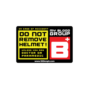 Blood Group B+ve (Positive) | Sticker