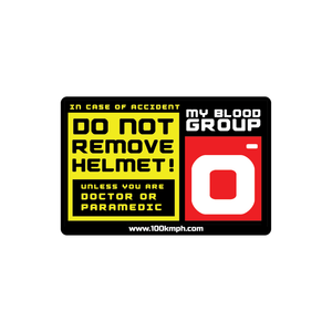 Blood Group O-ve (Negative) | Sticker