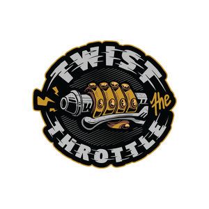 Twist the throttle - sticker