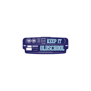 Keep it Oldschool - Sticker