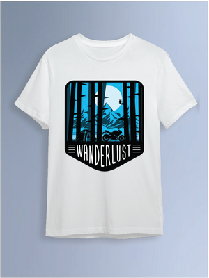 Wanderlust Round Neck T-Shirt