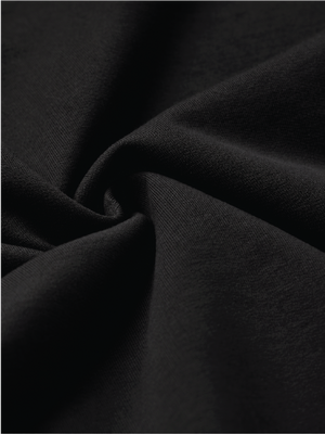 100kmph Basics Round Neck T-Shirt Black