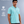 100kmph Basics Polo T-Shirt Sky Blue