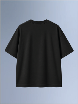 100kmph Basics Oversize T-Shirt Black
