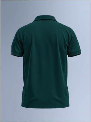 100kmph Basics Polo T-Shirt Pine Green