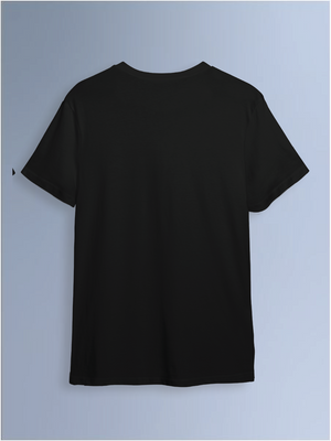 100kmph Basics Round Neck T-Shirt Black