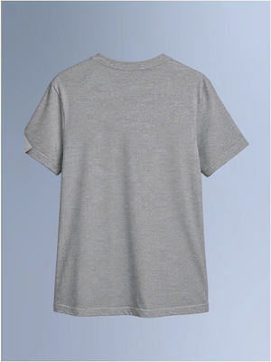 100kmph Basics Round Neck T-Shirt Grey
