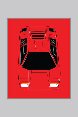Countach Poster