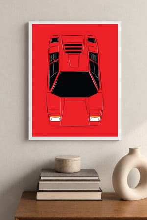 Countach Poster