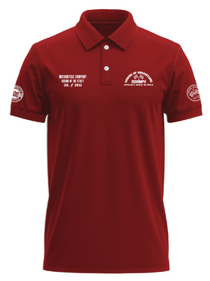The Street Legend Arrow Red Polo T-Shirt